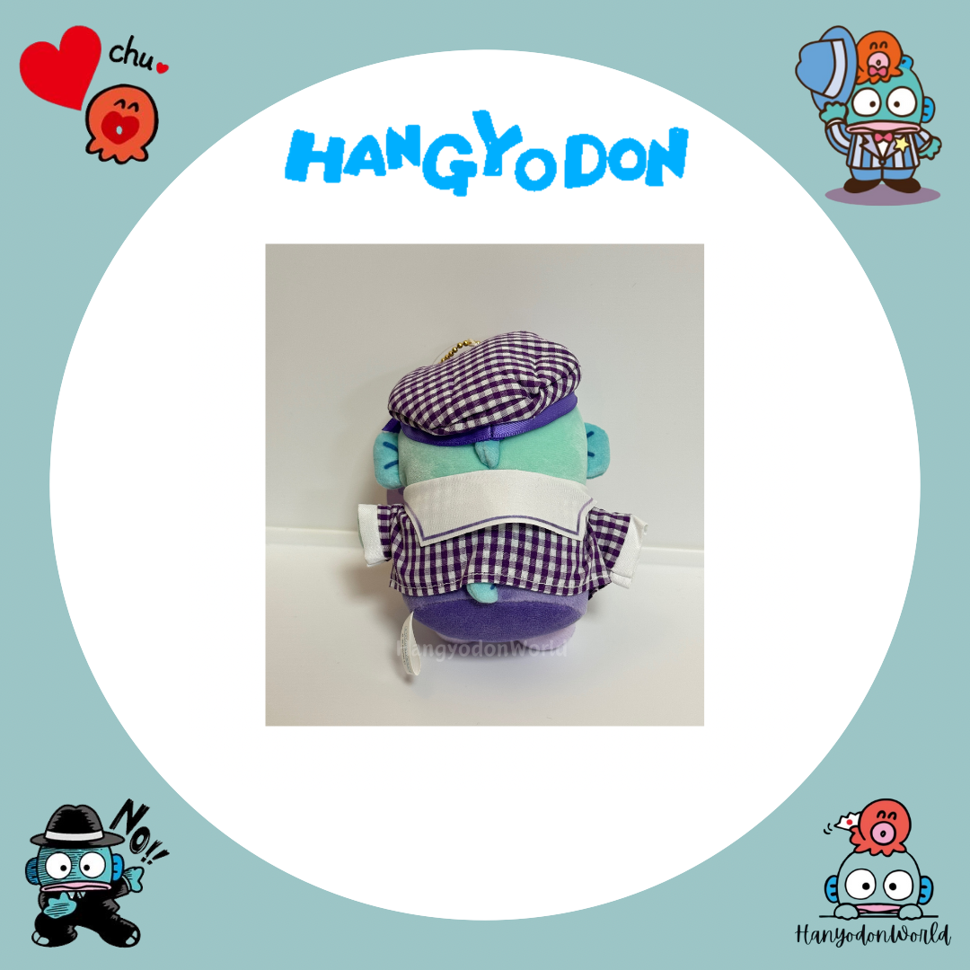 H0975 水怪紫色衫匙扣公仔