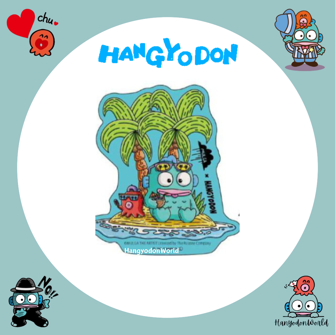 H1253 水怪聯乘Mulga貼紙